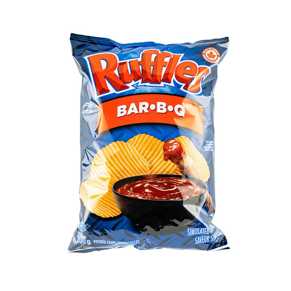 Ruffles Bar-B-Q Flavored Potato Chips Same-Day Delivery