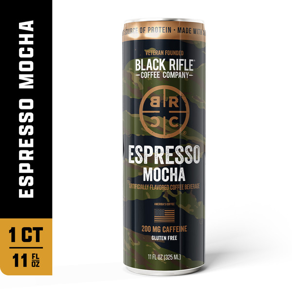 Black Rifle Coffee Mocha, Espresso Ready to Drink Same-Day