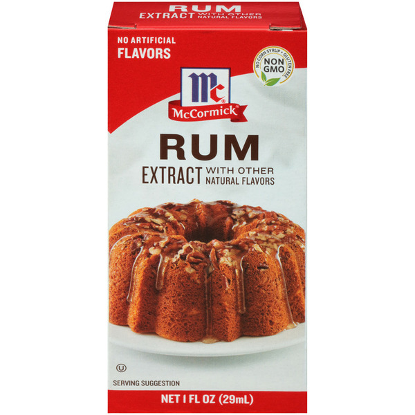 McCormick® Rum Extract With Other Natural Flavors