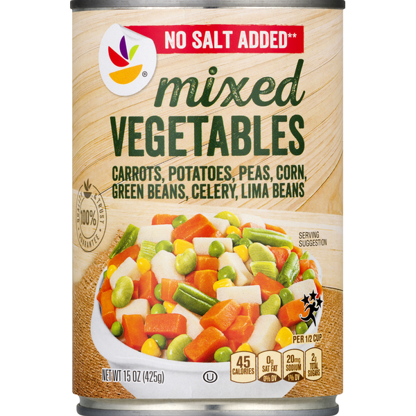 Giant Brand Mixed Vegetables, No Salt Added (15 oz) Instacart