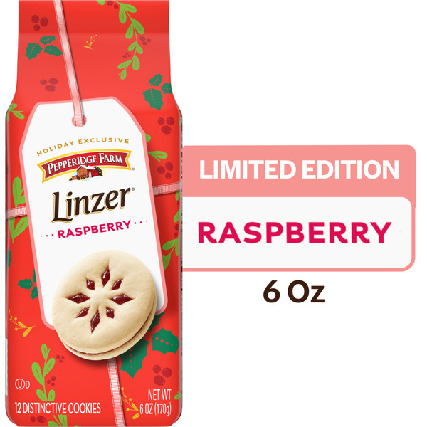 Pepperidge Farm Linzer Raspberry Cookies Same-Day Delivery or