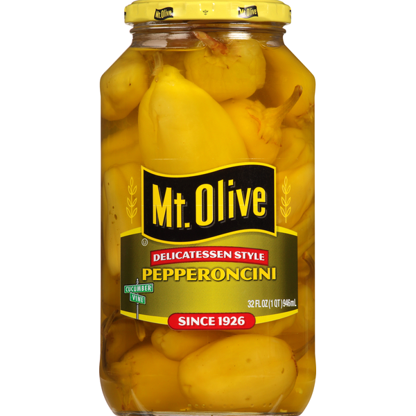 Mt. Olive Pickles, Pepperoncini, Delicatessen Style