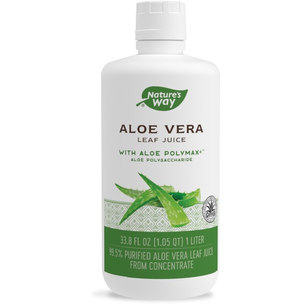 Nature's Way Aloe Vera Leaf Juice (33.8 fl oz) Instacart