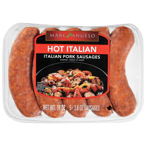 Marcangelo Hot Italian Pork Sausages