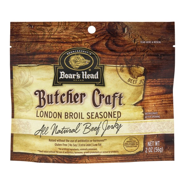 Boar's Head Beef Jerky, London Broil Seasoned (2 oz) from Safeway