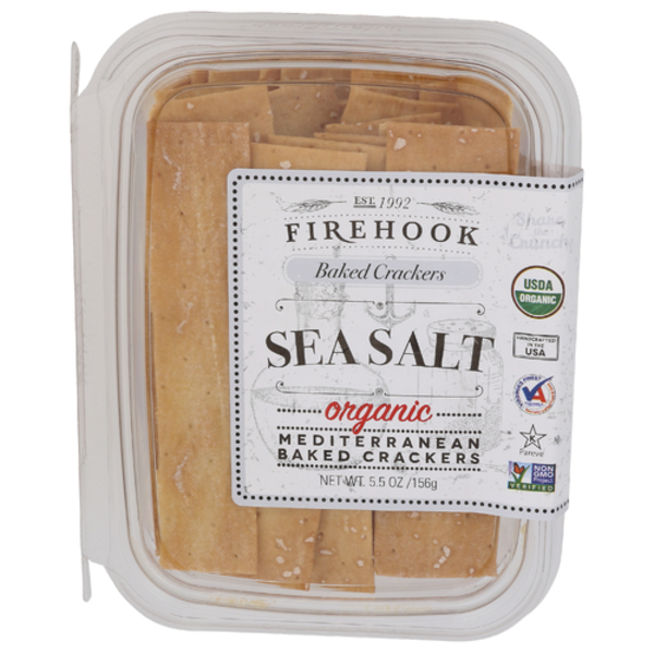 Firehook Organic Sea Salt Crackers