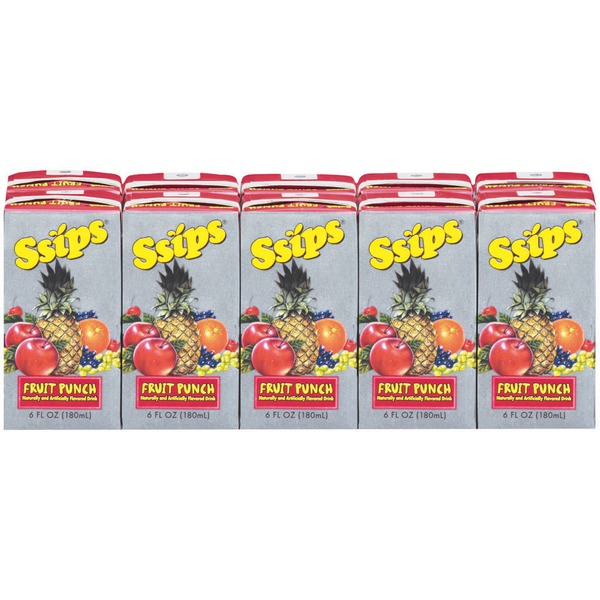 Ssips Fruit Punch (6 fl oz) Instacart