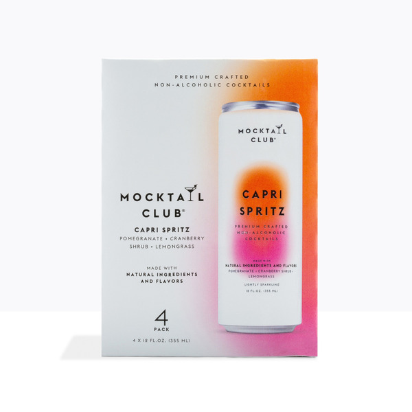 Mocktail Club Capri Spritz, Non Alcoholic Cocktails, Lightly Sparkling