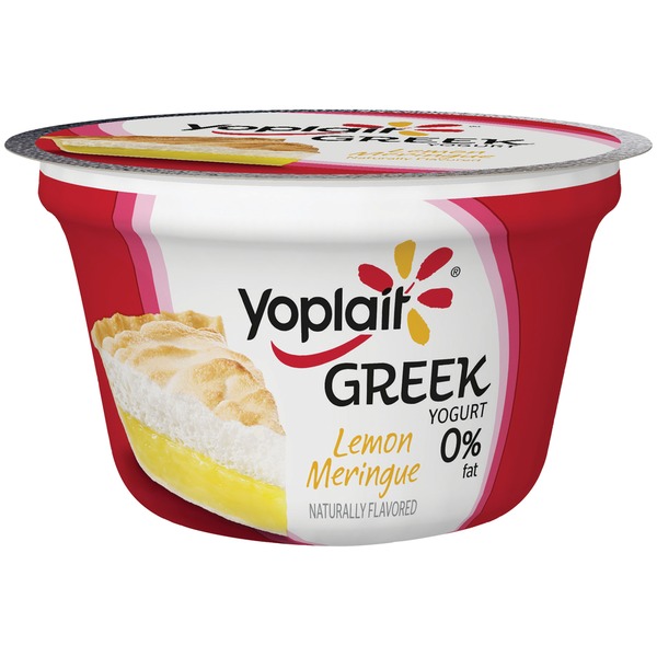 Yoplait Greek Lemon Meringue Fat Free Yogurt (5.3 oz) Instacart