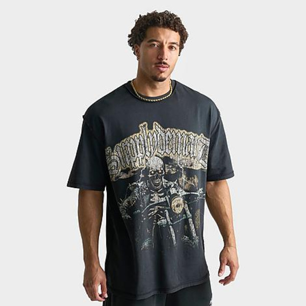 Supply & Demand Men's Structure T-Shirt, M - Black Wash