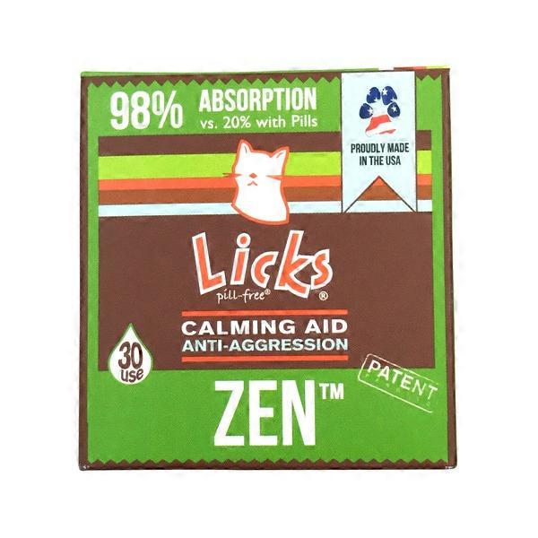 Licks Zen Calming Aid AntiAggression Remedy for Cats (30 ct) Instacart