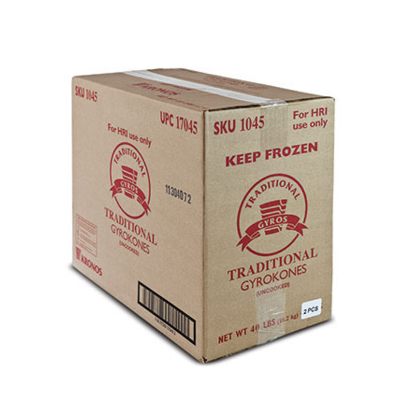 Frozen Kronos - Traditional Gyro Cone - 40 lbs