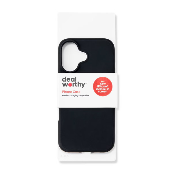 Dealworthy Apple iPhone 16 Case - Black
