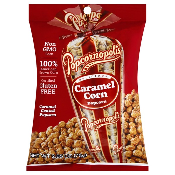 Popcornopolis Popcorn, Caramel Corn (2.65 oz) Instacart
