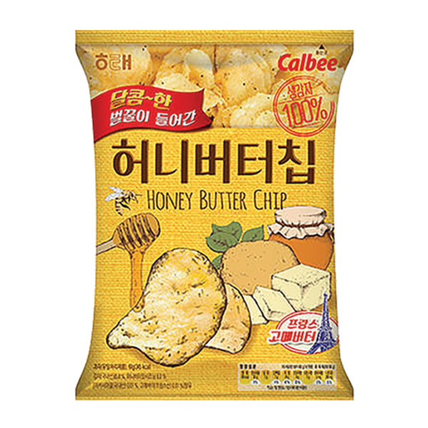 Haitai Potato Chips, Honey Butter