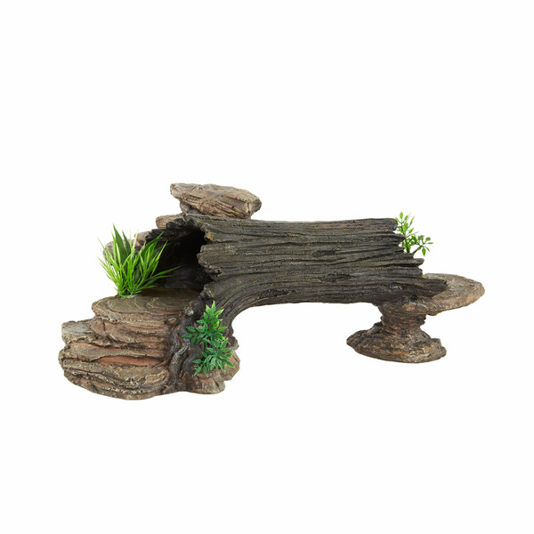 Thrive Log & Stones Terrarium Ornament