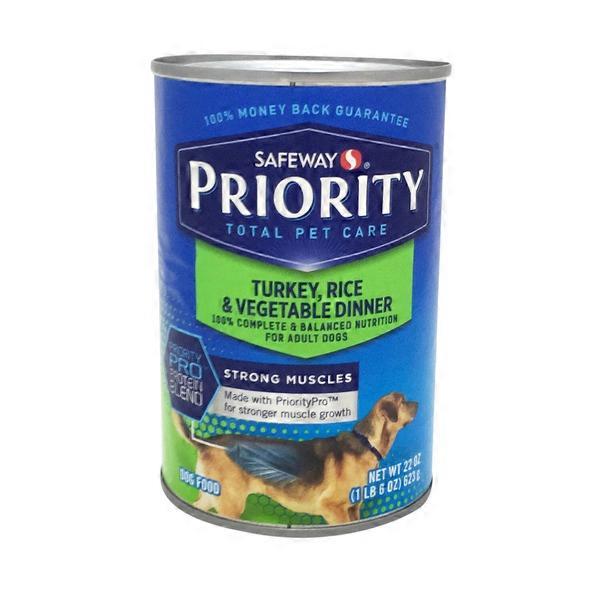 signature turkey dog food