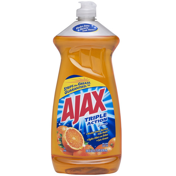 Ajax - Antibacterial Liquid Dish Soap - 9/28 oz Bottle
