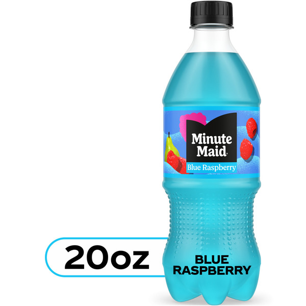 Minute Maid Blue Raspberry Juice Drink Bottle Same-Day Delivery