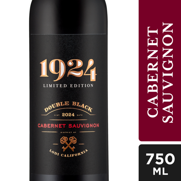 1924 Wines Double Black Cabernet Sauvignon Red Wine California 750