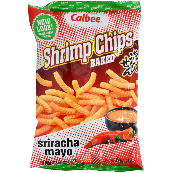 Calbee Sriracha Mayo Flavor Shrimp Chips