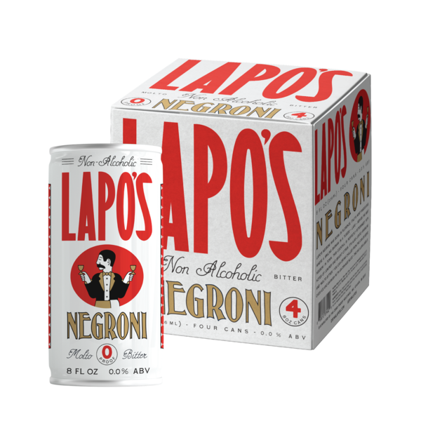Lapo's Non Alcoholic Negroni Same-Day Delivery | Binny's Beverage