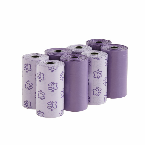 Top Paw Paws Waste Bags - Purple