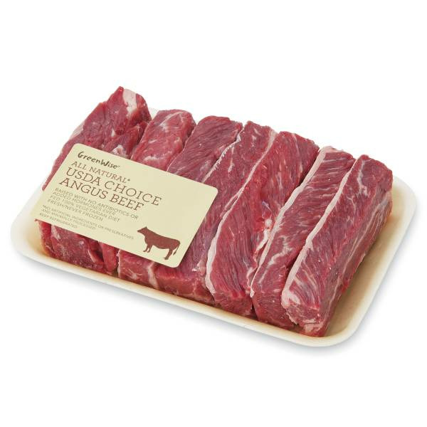 GreenWise USDA Choice Beef Antibiotic Free Boneless Angus Chuck Short ...