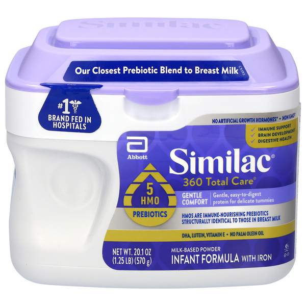 Similac Milk-Based Powder Gentle Comfort Infant Formula with Iron