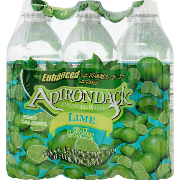 Adirondack Enhanced Water, Lime (16.9 fl oz) Instacart