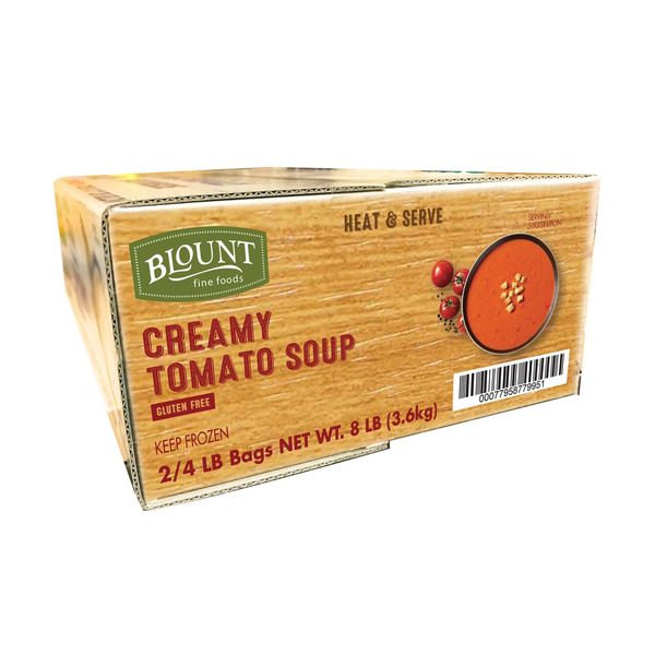 Frozen Blount - Creamy Tomato Soup - 2/4 lbs