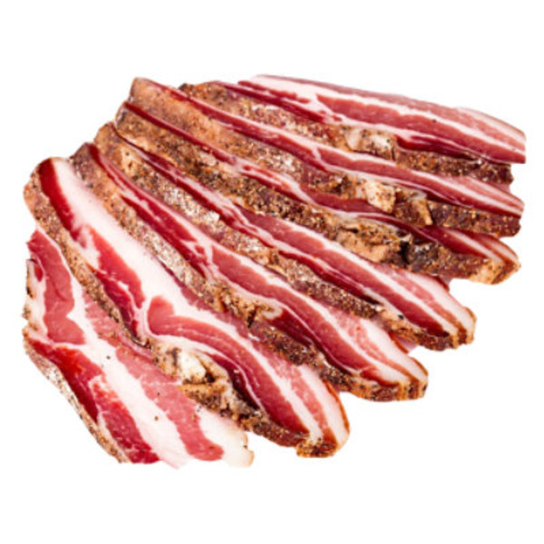 Peppered Double Thick Bacon