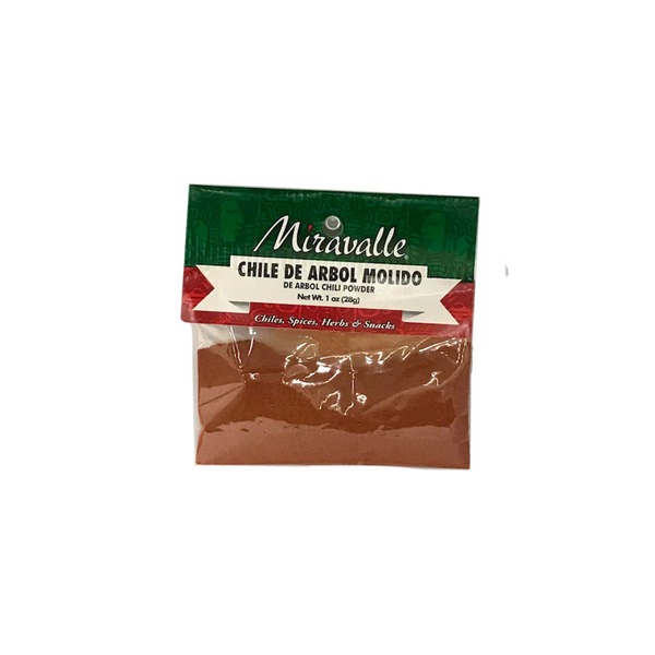 Miravalle Chile De Arbol Molido