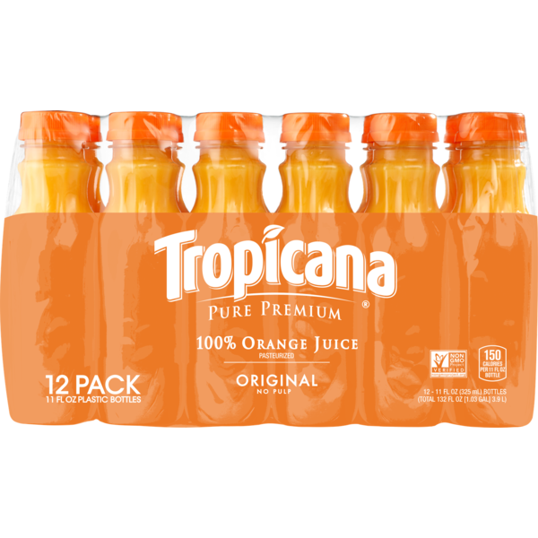 Tropicana Orange Juice Pure Premium 100% - 11oz/12ct
