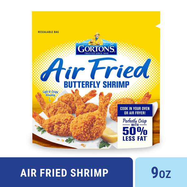 Frozen Popcorn Seapak Butterfly Shrimp Air Fryer Frozen Shrimp