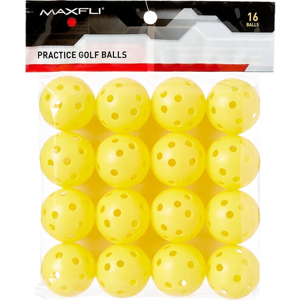 Maxfli Plastic Practice Balls
