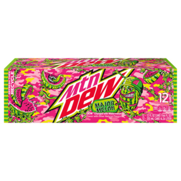 Mountain Dew Major Melon Watermelon Soda Same-Day Delivery or