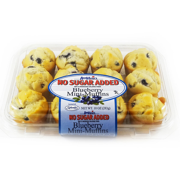 Ann Marie's Sugar Free, Blueberry Mini Muffins