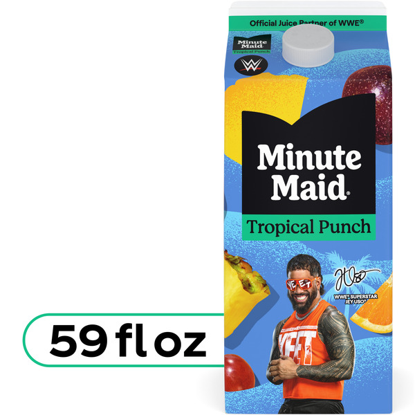 Minute Maid Tropical Punch Juice Drink Carton