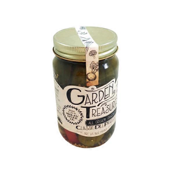 Garden Treasures Dill Gherkin Pickles (16 oz) Instacart