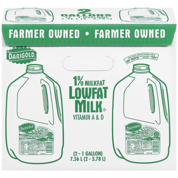 Darigold 1 Lowfat Milk/Vitamin A & D Darigold 1 Lowfat Milk/Vitamin A