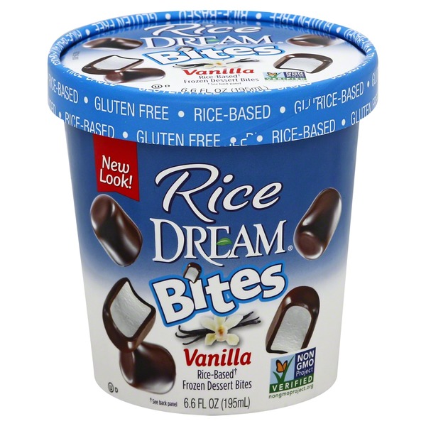 Rice Dream Frozen Dessert, Vanilla, Bites (6.6 oz) Instacart