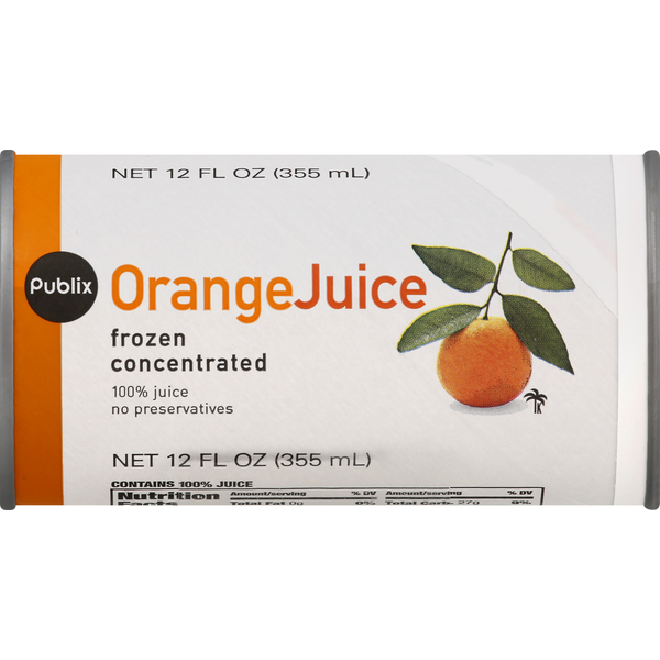 Publix Juice, Orange, Concentrated (12 oz) Instacart