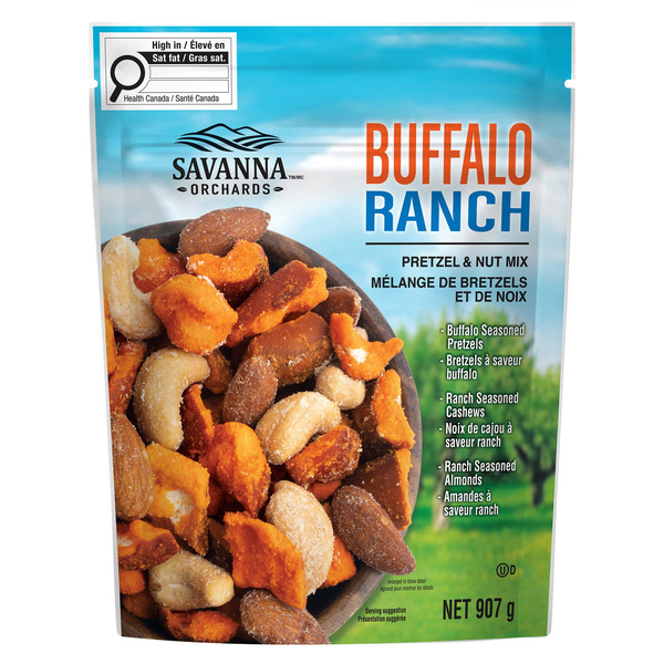 Savanna Orchards Buffalo Ranch Pretzel & Nut Mix