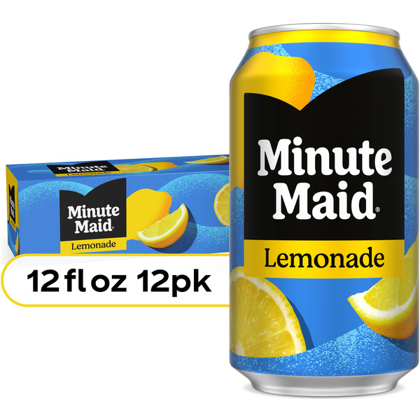 Minute Maid Lemonade Fridge Pack Cans Same-Day Delivery or Pickup