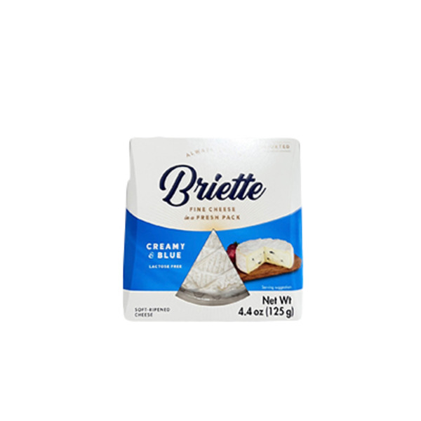 Briette Cheese, Soft-Ripened, Creamy & Blue