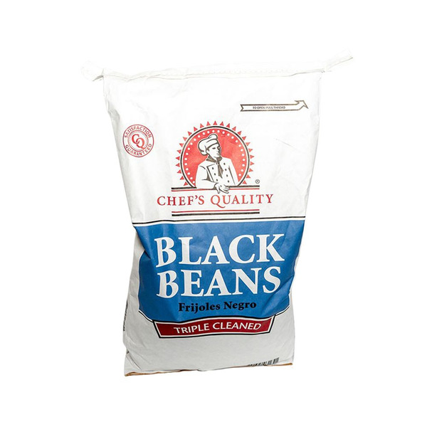 Chef's Quality - Black Beans - 25 lbs