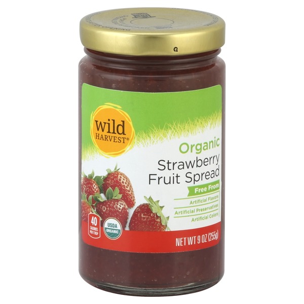 Wild Harvest Fruit Spread, Organic, Strawberry Same-Day Delivery