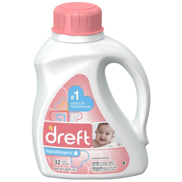 Dreft Laundry Detergent (50 fl oz) Instacart