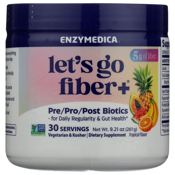 Enzymedica Let's Go Fiber+ Tropical Same-Day Delivery or Pickup